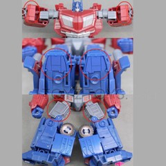 For SSGE WFC03 OP Prime Upgrade Kit Rear Cover Filler Gun Axe Weapon in stock