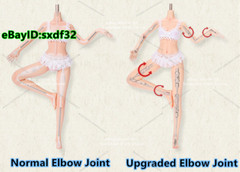 LDDOLL 27S 1/6 Female Silicone Seamless Body Details 12″ Action Figure F OB Head