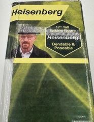 [BREAKING BAD TV SERIES] “HEISENBERG”, COLLECTIBLE FIGURE, 13″ TALL, NIB