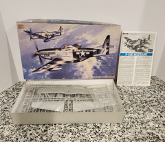 P-51K Mustang 1:48 HASEGAWA Military Model MIB NEW Unbuilt