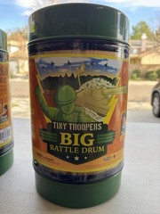 BBG Deluxe Mini Troopers Pretend Play Battle Drum Set – Includes 200 Figurines