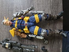 Kaiyodo Revoltech Amazing Yamaguchi Marvel Comics X-Men Cable Figure (1.0)