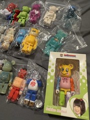 Lot Of 20 Bearbrick 100% Medicom Toy Flags Letters Anime Animals Tron Be@rbrick
