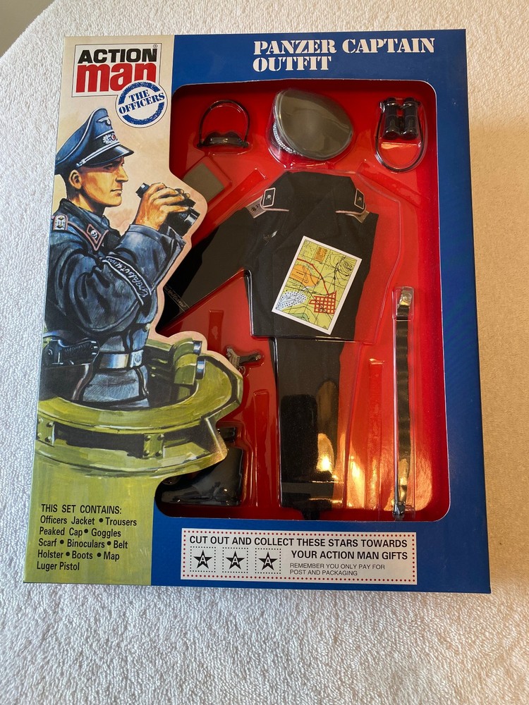 Action Man / gi joe 40th Anniversary Panzer Captain outfit