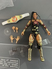 WWE Mattel Elite Wrestlemania 41 Bianca Belair Figure Womens Championship Title