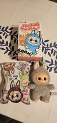 Pop Mart Labubu The Monsters Tasty Macarons Vinyl Plush Pendant Single Blind Box