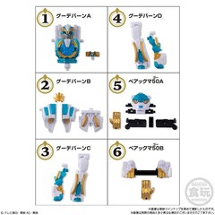 No.1 Sentai Gozyuger Mini Pla 01 02 03 04 complete 24 BOX set Plastic model kit.