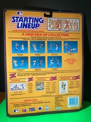 1989 Starting Lineup Baseball Greats Lou Gehrig Babe Ruth White/White Jerseys