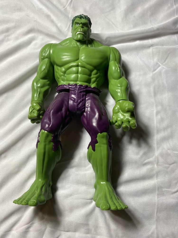 Marvel Hulk Action Figure 2013 Hasbro 6” Green Purple Pants – Good Condition