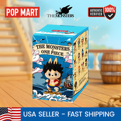 *USA* AUTHENTIC POP MART LABUBU THE MONSTERS X ONE PIECE SERIES (BLIND BOX)
