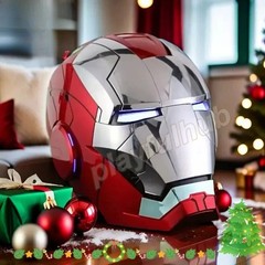 US AUTOKING Iron Man MK5 1:1 Helmet Wearable Voice-controlled Mask Cosplay Prop