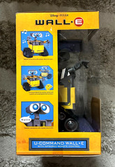 Disney Pixar U-Command Wall-E, Model 60261, NEW, SEALED, FRESH BATTERIES INCL