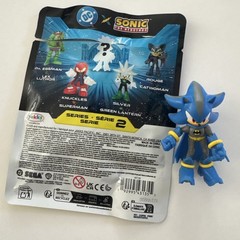 DC SUPERHEROES x SONIC Figure Series 2 Blue Shadow Batman CHASE 2.5″ NEW