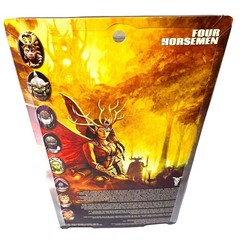 Mythic Legions Faustia Siege at Bjorngar Figure Red Gold Leodysseus FAST SHIP