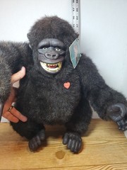 VTG Universal Studios KING KONG PLUSH Souvenir 15″ TAIWAN 1986 w/ Tag Works RARE