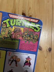 1988 TMNT April O’Neil – Blue Stripe (SEALED) unpunched #5005