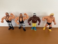 WWF Hasbro 31 Loose Figures Lot Adam Bomb Ludvig Borga Owen Hart Doink And More