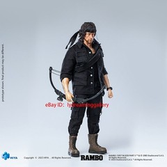 HIYA ESR0099 First Blood John Rambo 1/12 Scale Limited Collectible Action Figure