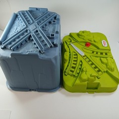Thomas & Friends Connect & Build Track Bucket Track Holder Case ONLY