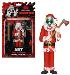 NEW! NECA TOONY TERRORS x Damien Leone’s TERRIFIER | ART THE CLOWN-Bloody Santa