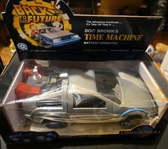 Doc Browns Battery Operated Time Machine; Back To The Future/Book