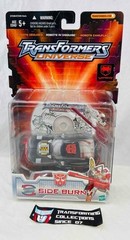 Transformers Universe 2003 Deluxe Class Side Burn DVD MOSC