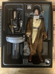 Hot Toys Obi Wan Kenobi Deluxe MMS478 Revenge Of The Sith Opened Complete
