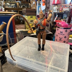 Coleco 1986 Mad Dog Rambo Force of Freedom Figure Complete & Works( T 25 )