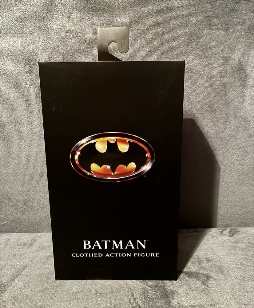 NECA Batman 1989 Michael Keaton Clothed Action Figure 8 Inch Sealed