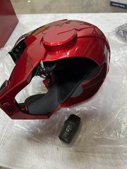 US STOCK AUTOKING Iron Man MK5 Helmet 1:1 Voice-controlled Wearable Cosplay Prop