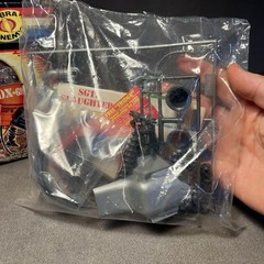 GI JOE Cobra Pogo 1987 Original Parts Bag Sealed Unopened Hasbro Vtg Open Box