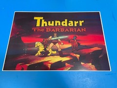 THUNDARR THE BARBARIAN RETRO 80s CARTOON POSTER PIN UP BRAND NEW.