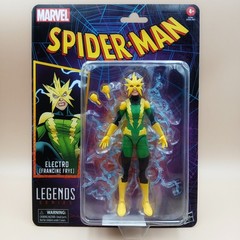 Marvel Legends Electro Francine Frye Retro Card Spider-Man 6″ Figure NEW