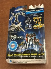Rare Takara Tomy Transformers Prime First Edition Deluxe Class Starscream MISB
