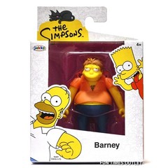 The Simpsons Barney Gumble 2.5″ Figure Wave 6 Collectible Figurine Licensed Toy