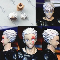 For 6″ SHF Gojo Satoru Body 1/12 Jujutsu Kaisen Head Accessories (No Figure）