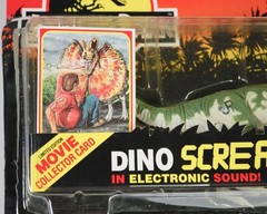 1993 Kenner Jurassic Park DILOPHOSAURUS electronic Dino Screams WORKS with box