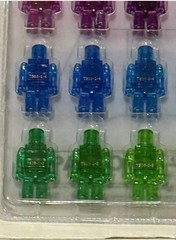 Kubrick Pantone Medicom The Power Of Color Translucent Brick Figures Set(30) VTG