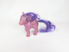 Vintage My Little Pony TWINKLER Sparkle Pegasus Hasbro MLP G1 1984 Purple