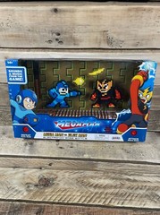 Mega Man vs Elec Man Action Figure JAKKS Pacific 30th Anniversary Boss Battle