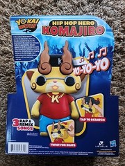 Yokai Hip Hop Hero Komajiro 2016 DJ Rap Remix Music Figure Yo-Kai Watch Funko