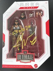 WWE Rhea Ripley Ultimate Autographed and Inscribed DAMAGED JSA Cert. PLEASE READ
