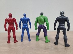 6 X Marvel Avengers 3.75 inch Articulated Action Figures Set LOT