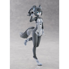Aoshima Kemopla No.KP-03R Gray Wolf Non-scale Plastic Model Kit Figure