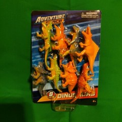 Adventure Force Dinosaur 8 Pieces Ages 3 and Up NEW