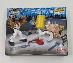 NIB 2024 WrestleMania Knuckle Crunchers John Cena The Rock Cody Rhodes – NEW