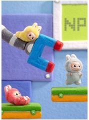 The Monsters Pin For Love Series-Vinyl Plush Pendant Blind Box (A-M) Hot Cute