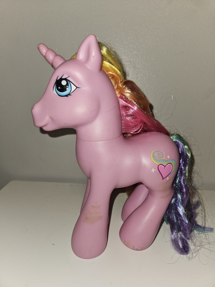 MLP My Little Pony G3 2005 Rarity Large Brushable Styling Ponies Hasbro