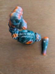 Hunt Soul X Plastic Friends Dark Green Objector Sofubi Soft Vinyl Toy Wenxin Lin