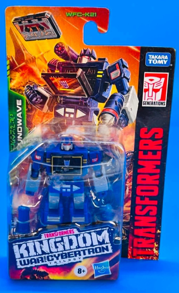 Transformers War for Cybertron Kingdom WFC-K21 Core Class Soundwave NEW SEALED